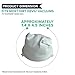 Crucial Vacuum Replacement F5 Filters with Base, Compatible with Dirt Devil F5 Hand Vac Filters with Base, Fits Dirt Devil Scorpion Hand Vacs, HEPA Style, Part 3DEA950001 (2 Pack)
