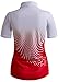 CLOVERY Sweat Evaporate Quickly Drying Short Sleeve Polo Shirts RED Medium