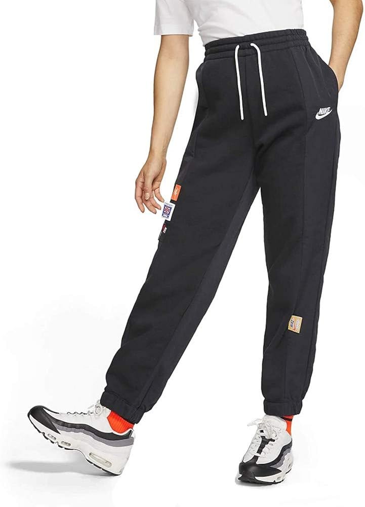 Amazon Co Jp ナイキ スポーツウェア レディース アイコンクラッシュパンツ Cj48 010 M ブラック 服 ファッション小物