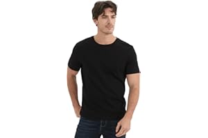 MERIGREENY Men's 100% Merino Wool T-Shirt, Breathable Merino Undershirt, Base Layer for Men
