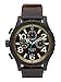 Nixon Men's A3632209 48-20 Chrono Leather Analog Display Japanese Quartz Brown Watch