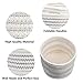 TIMEYARD Small Woven Cotton Rope Plant Basket for 8in Flower Pot Floor Indoor Planters, 10” x 9” Storage Basket Organizer Modern Home Décor
