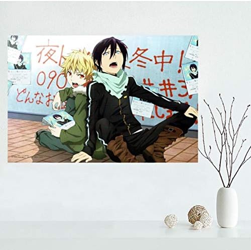 MXIBUN Poster And Prints Noragami Anime Role Wall Art Pictures Canvas Painting Gift Without Frame 40 * 60cm