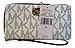 Michael Kors Jet Set Item Large Coin Multifunction Wristlet Phone Case, Navy/White