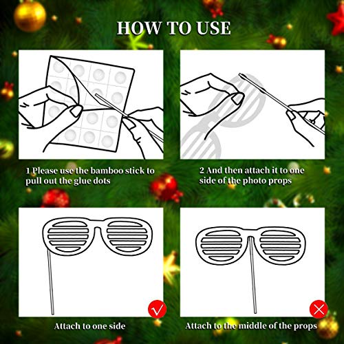 2 Christmas+Photo+Booth+Props+Accessories