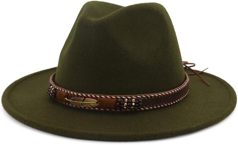 black wide brim bowler hat