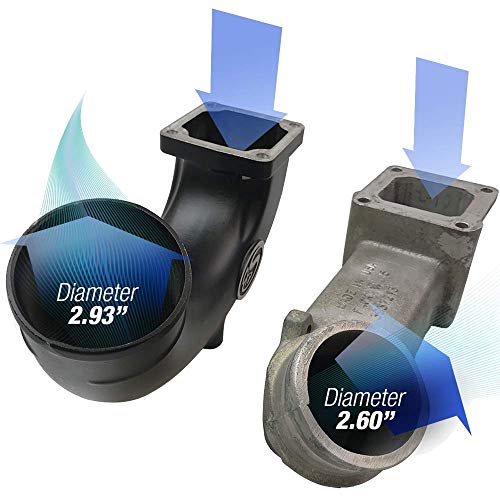 S&B Filters 76-1004-1 Intake Elbow for 2003-2007 Dodge Ram 2500 3500 5.9L Diesel