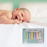 Fairy Baby 8 Pack 100% Organic Bamboo Baby Washcloths Reusable Towels view 7