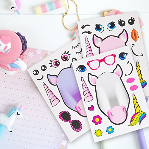 5 24+Make+Unicorn+Stickers+Kids