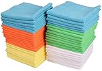 Cartman Microfiber Cleaning Cloth 5 Colors, 14" X 14" 50Pk