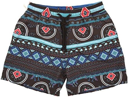 Mucha Swim (Large, Black, blue, red)