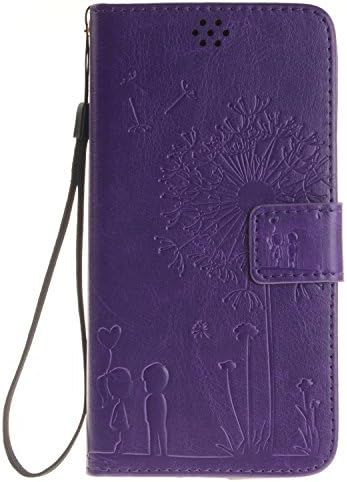Lenvov A7010 Case Cover, Solid Color PU Leather Case Dandelion Lover Embossing Case Wallet Stand Case for Lenvov A7010 ( Color : 8 , Size : A7010 )
