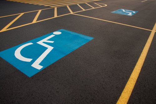 Parking Lot Stencils Large Kit - Handicap, No Parking, Etc.