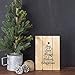 Christmas Tree Words Stencil - Christmas Porch Sign, Christmas Drawing Stencil, Christmas Wall Decor, Stencils for Wood Signs