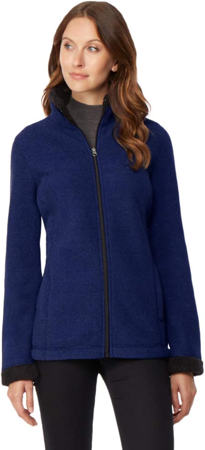 32 degrees sherpa lined hoodie