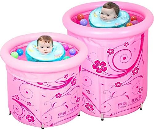 XLHGG Nylon Keep Warm Adult Folding Bath Tub Children Inflatable Bath Tub