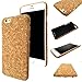iPhone 6 4.7 Inch Case - Wydan (TM) Natural Cork Textured 1-Piece Hard Case Cover For Apple iPhone 6 4.7 Inch - Cork