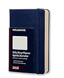 Moleskine 2016 Daily Planner, 12M, Pocket, Royal Blue, Hard Cover (3.5 x 5.5)