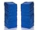 Simpli-Magic Cotton Wash Towels, 24 Pack, 12” x 12”, Blue