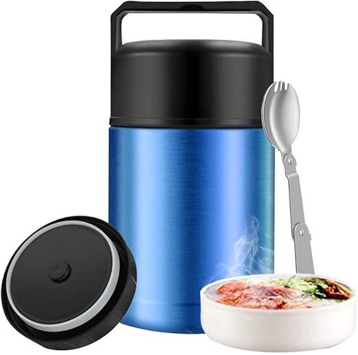 Food Thermos for Adults,27oz Leak Proof Soup Thermos with Spoon