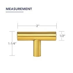 10 Pack 2 Inch Length Kitchen Cabinet Handles with