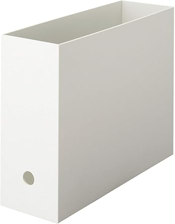 Amazon セット買い 無印良品 ポリプロピレンファイルボックス スタンダードタイプ 用 ホワイトグレー 約幅10 奥行32 高さ24cm ポリプロピレンスタンドファイルボックス 用 ホワイトグレー 約幅10 奥行27 6 高さ31 8cm