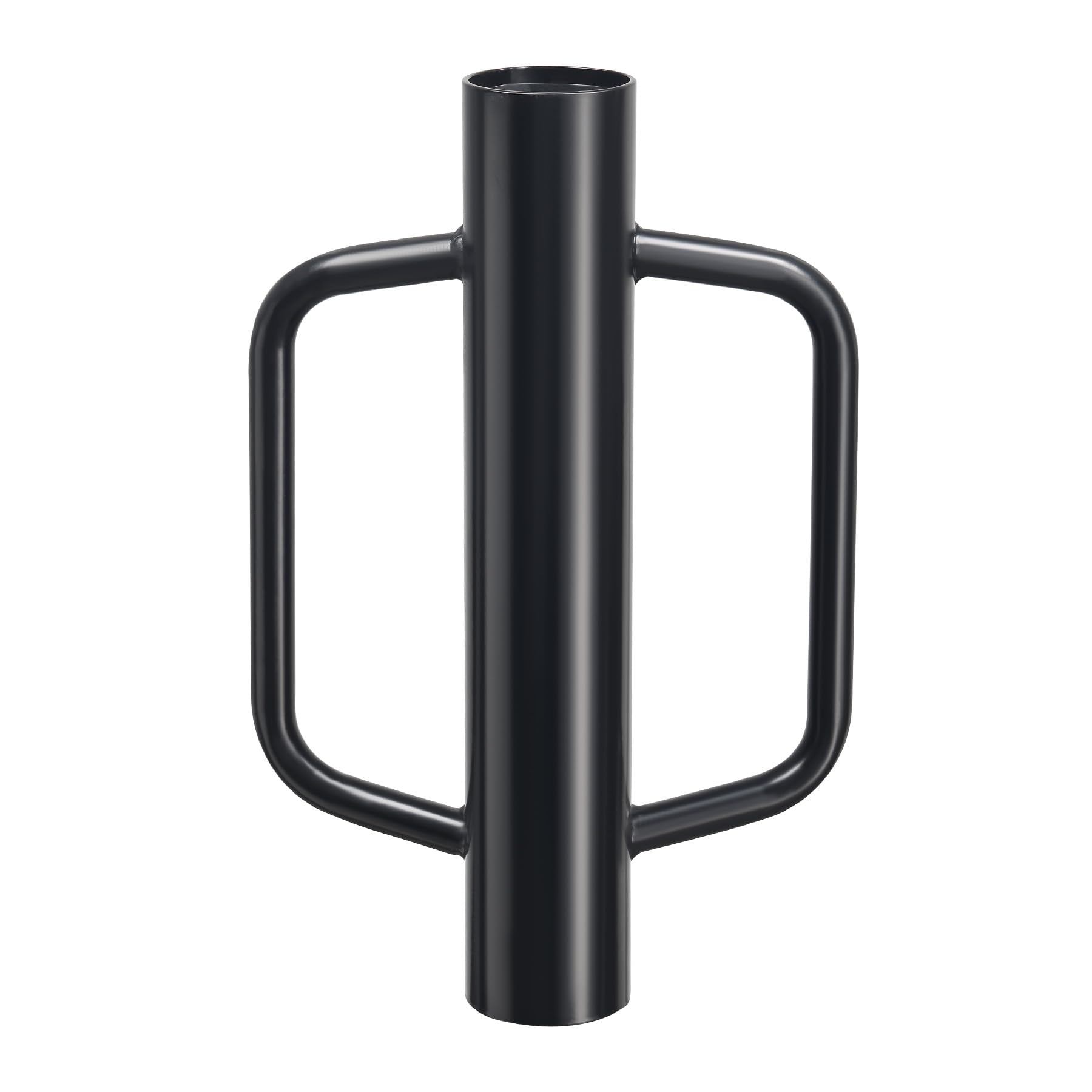 Photo 1 of JAOTREL 7 lbs T Post Driver with Handles Heavy Duty Fence Post Driver Post Pounder for T-Posts?U Channel?Metal Post and Sign Post Pole Driver Tool,Black 17 Inch