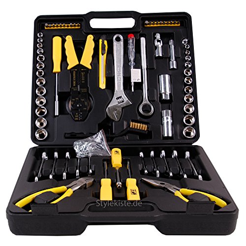 Werkzeugkoffer mit Werkzeug Set - Werkzeugsortiment 126 teilig von "Steinberger Tools" Markenwerkzeug günstig – Bild 3