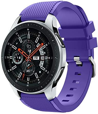Accessory for Samsung Galaxy Watch,Kacowpper New Fashion Soft Silicone Watch Band Replacement Band Strap for Samsung Galaxy Watch 46mm