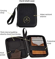 Kalimba Thumb Piano, 17 Keys — Includes Tuning
