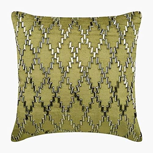 Amazon Com The Homecentric Decorative Sage Green Throw Pillow