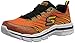 Skechers Kids Nitrate Sneaker (Little Kid/Big Kid),Orange/Black,12 M US Little Kid
