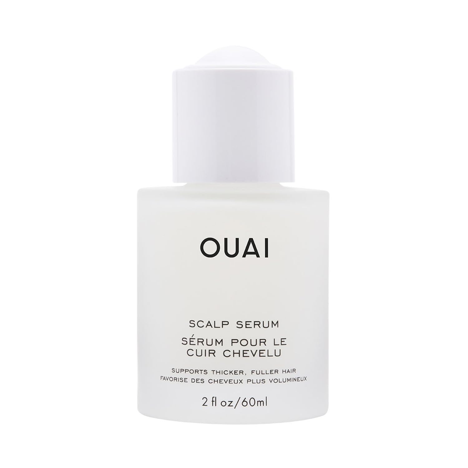 OUAI Scalp Serum - Hair Serum with Red Clover Extract, Siberian Ginseng and Peptides for Thicker and Fuller-Looking Hair - Paraben, Phthalate and Sulfate Free Scalp Care - 60ml
