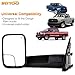 SCITOO Towing Mirrors fit for Dodge for Ram Exterior Accessories Mirrors fit 02-08 for Ram 1500 03-09 for Dodge for Ram 2500 3500 Blind spot mirror Telescoping Features (02-08 power heated mirrors)