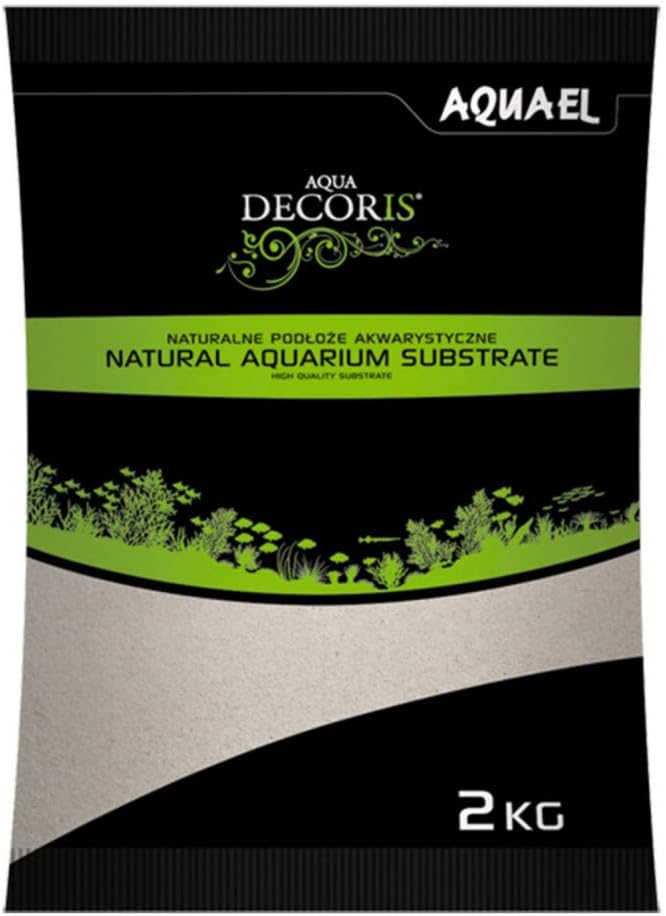 Aquael - Arena de Cuarzo de 0,1-0,3 mm – Bolsa de 2 kg 