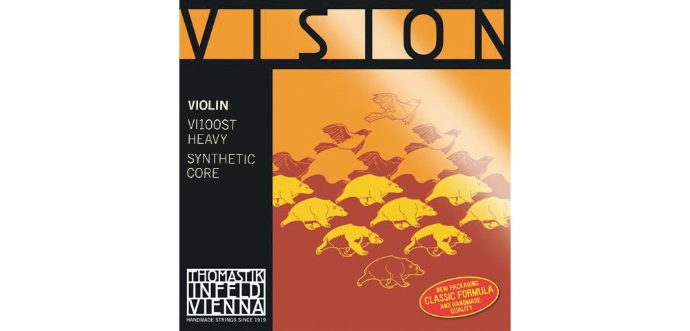 Thomastik strings for violin Vision Synthetic Core, set 4/4 strong