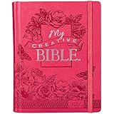 My Creative Bible KJV: Pink Hardcover Bible for Creative Journaling