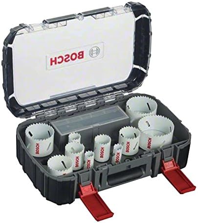 Bosch 2329788 Hole Saw Set, Black/Grey/White