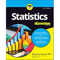 Statistics For Dummies (For Dummies (Lifestyle)) book cover Statistics For Dummies (For Dummies (Lifestyle)) book cover