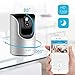 Zmodo 1.0 Megapixel 1280 x 720 Pan & Tilt Smart Wireless IP Network Security Camera Easy Remote Access Two-way Audio