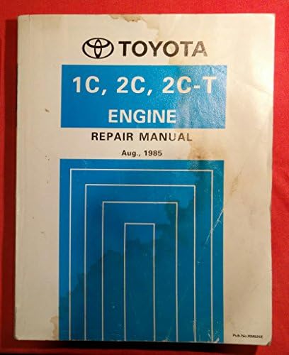 Toyota 1C, 2C, 2C-T Engine Repair Manual