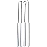 Ullman - PH-4 PH 4 Hook and Pick Set - High Carbon Polished Steel Hand Tools with Aluminum Handles. Workshop Tools