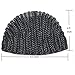 FASHION LADY Hair Brading Wig Cap 1pcs/lot S M L Size for Easier Sew in Crotchet Cornrows Braide Cap Black Color Braiding Wig Cap With Comb for Making Wig weaving cap with braids