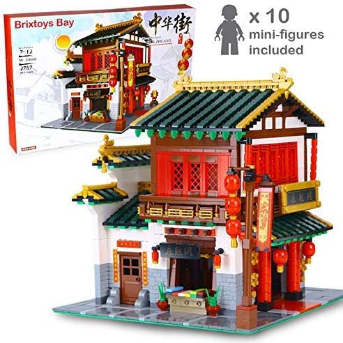 Brixtoys Bay ® UCS model creator - The Chinese Silk and Satin Store / 2787pcs construction set #01001