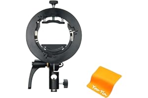 Godox S2 Bracket S-Type Speedlite Bowens Mount , Holder for Godox V1 AD400Pro AD200Pro AD200 V860II TT685 TT600 TT350 Flash S