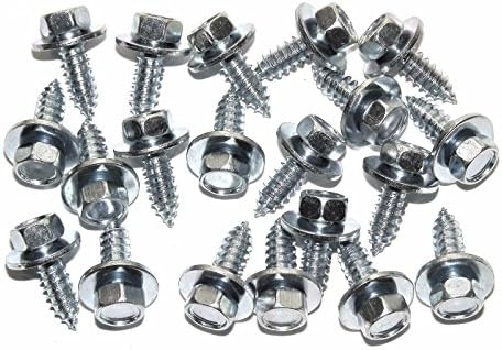 Retro-Motive MG Splash Shield, Firewall & Frame Rail Hex Screws- 1/4" x 3/4" Long- 3/8" Hex- Qty.20- #175