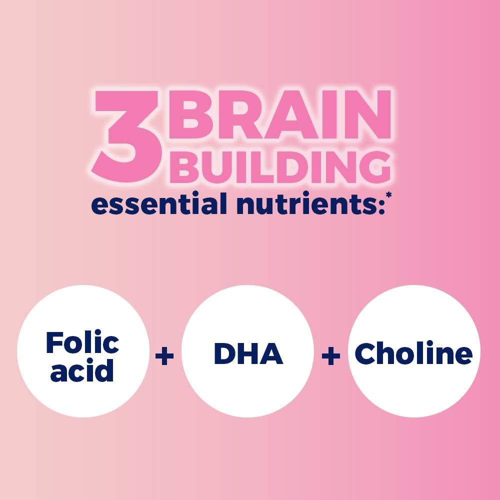 One A Day Women’s Prenatal Advanced Complete Multivitamin with Brain Support* with Choline, Folic Acid, Omega-3 DHA & Iron for Pre, During and Post Pregnancy, 60+60 Count (120 Count Total Set): Health & Personal Care