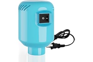 HOTBAG Electric Air Pump for Vacuum Storage Bags, Portable Travel Vacuum Pump Compressing Clothing Vacuum Seal Pump for Various Vacuum Seal Bags Blue(Storage Bag Not Included)
