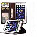 iPhone 7 Wallet Case, Miniko(TM) [Book Style] Wallet Book Case Cover Vintage for Apple iPhone 7 - Brown Classic [ Vintage Pattern] [PU Leather]