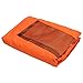 NEWSTYLE Children's Play Mat and Toys Storage Bag, Large 60 Inches Diameter Multi Purpose Kid's Activity Mat and Toys Organizer, Sturdy Canvas Material, Orange